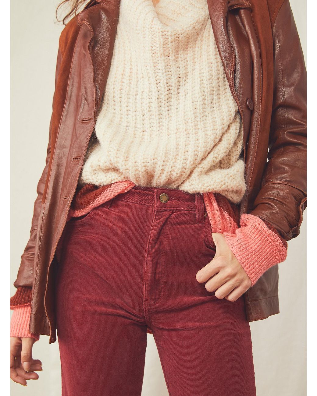 Original Straight Cord Jeans 