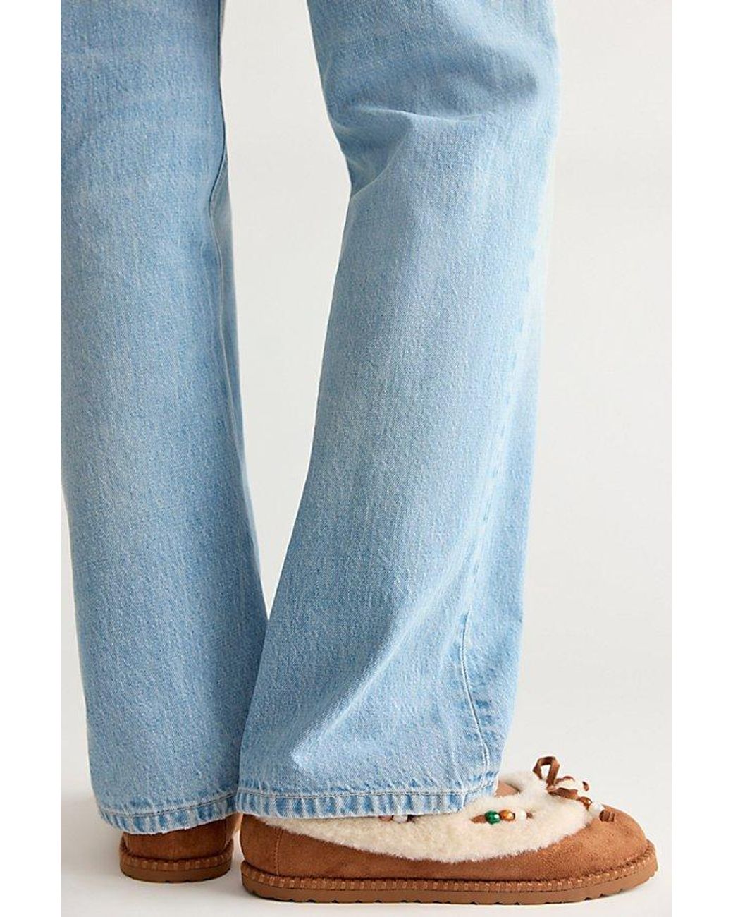 FP Vegan Collection Blue Blizzard Ballet Slippers By
