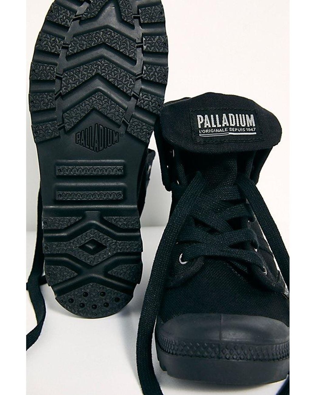 Palladium Blue Baggy Boots