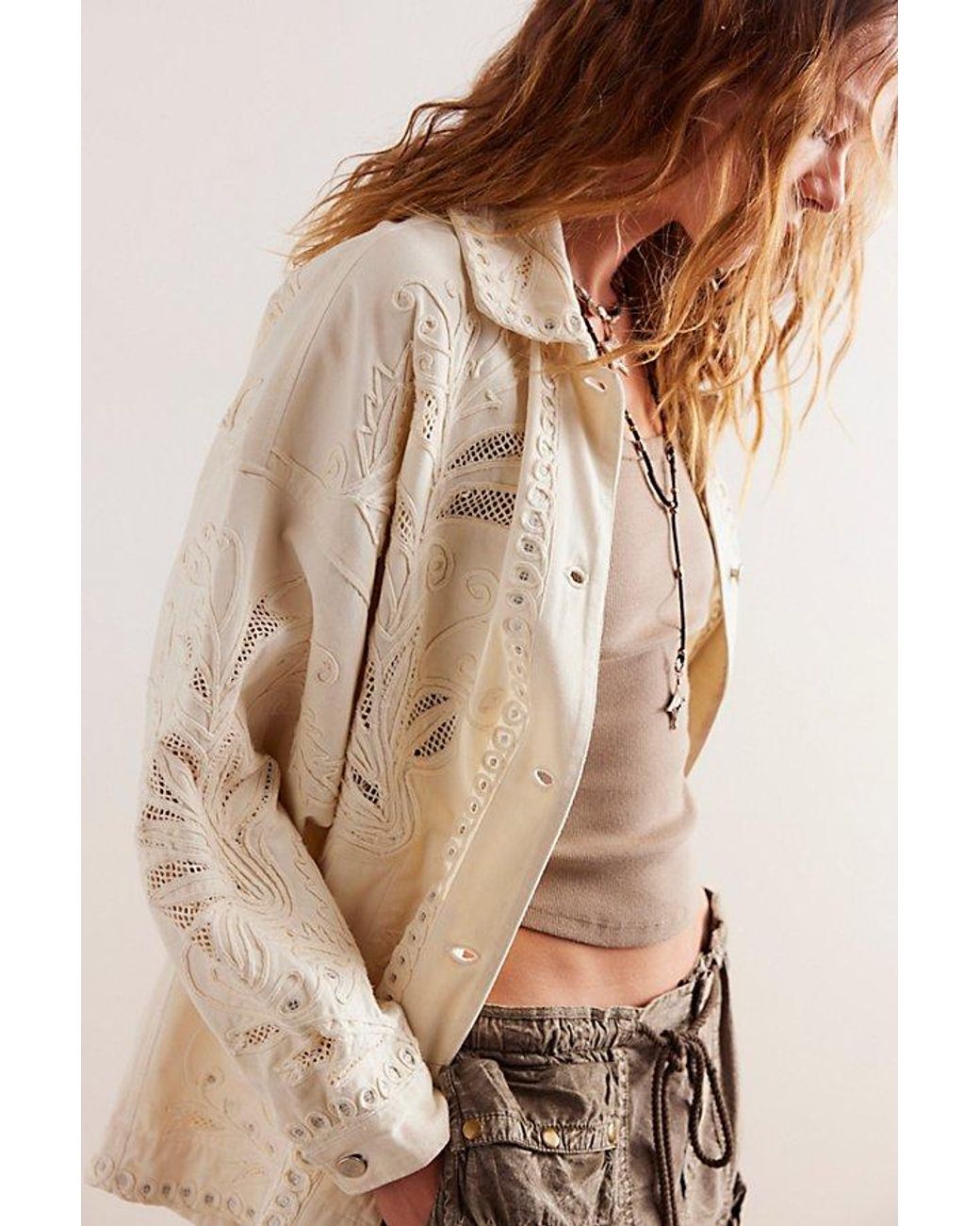 Free people embroidered jacket best sale