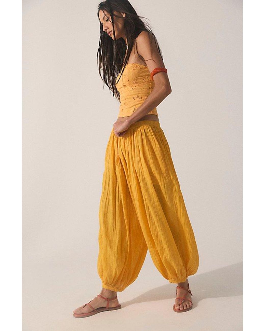 Intimately By Free People Orange Ever Afternoon Tube Top By