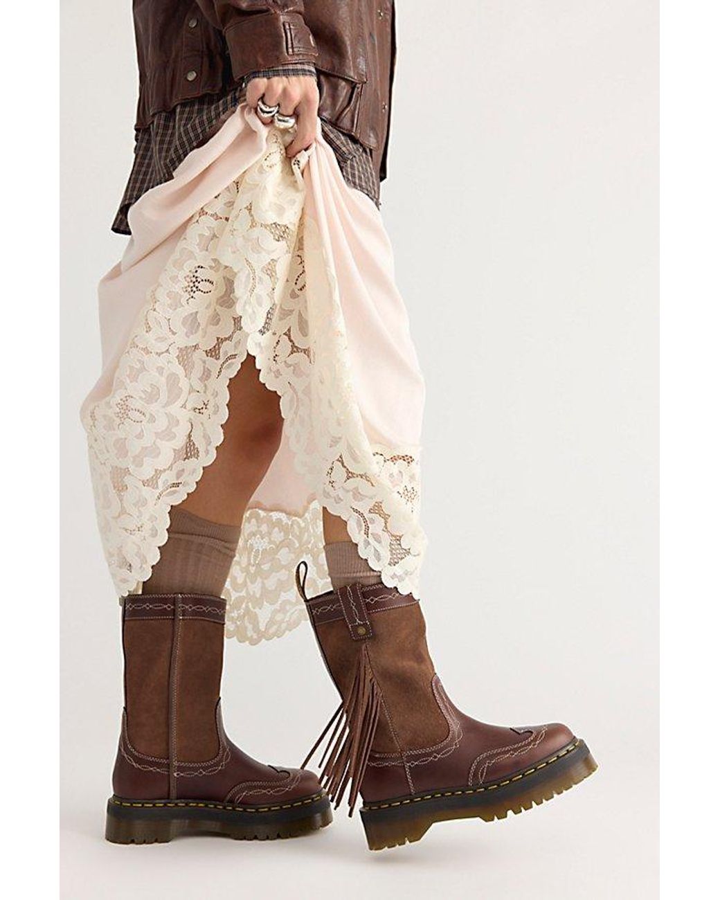 Dr. Martens Black Desert Rodeo Mid Suede Boots