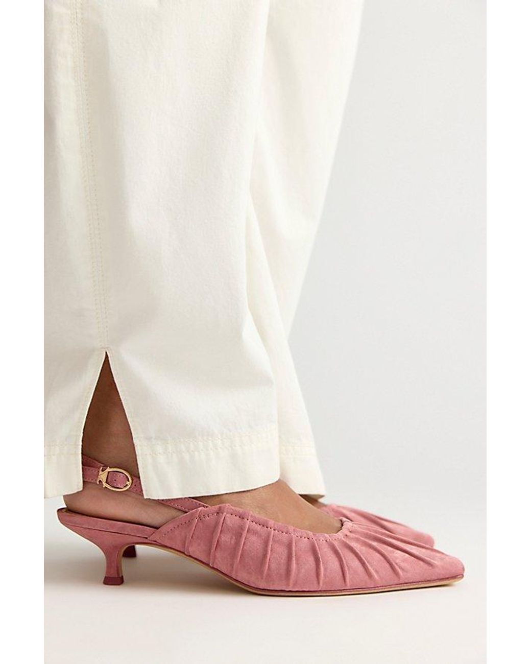 Circus by Sam Edelman Red Katia Slingback Heels By