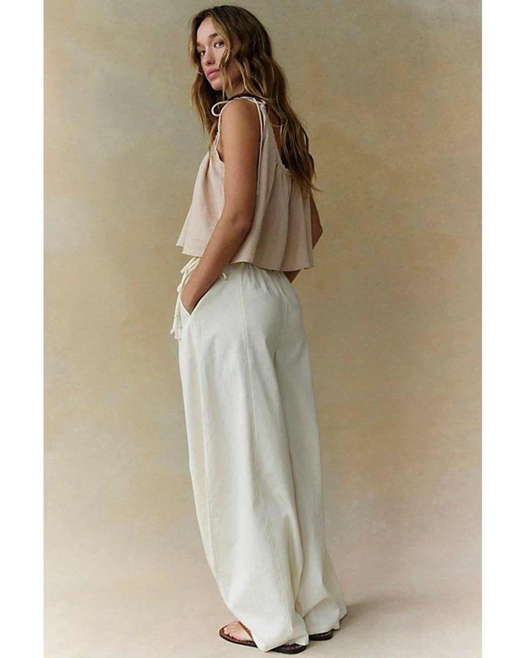 free-est Gray Sun Dazed Pants By