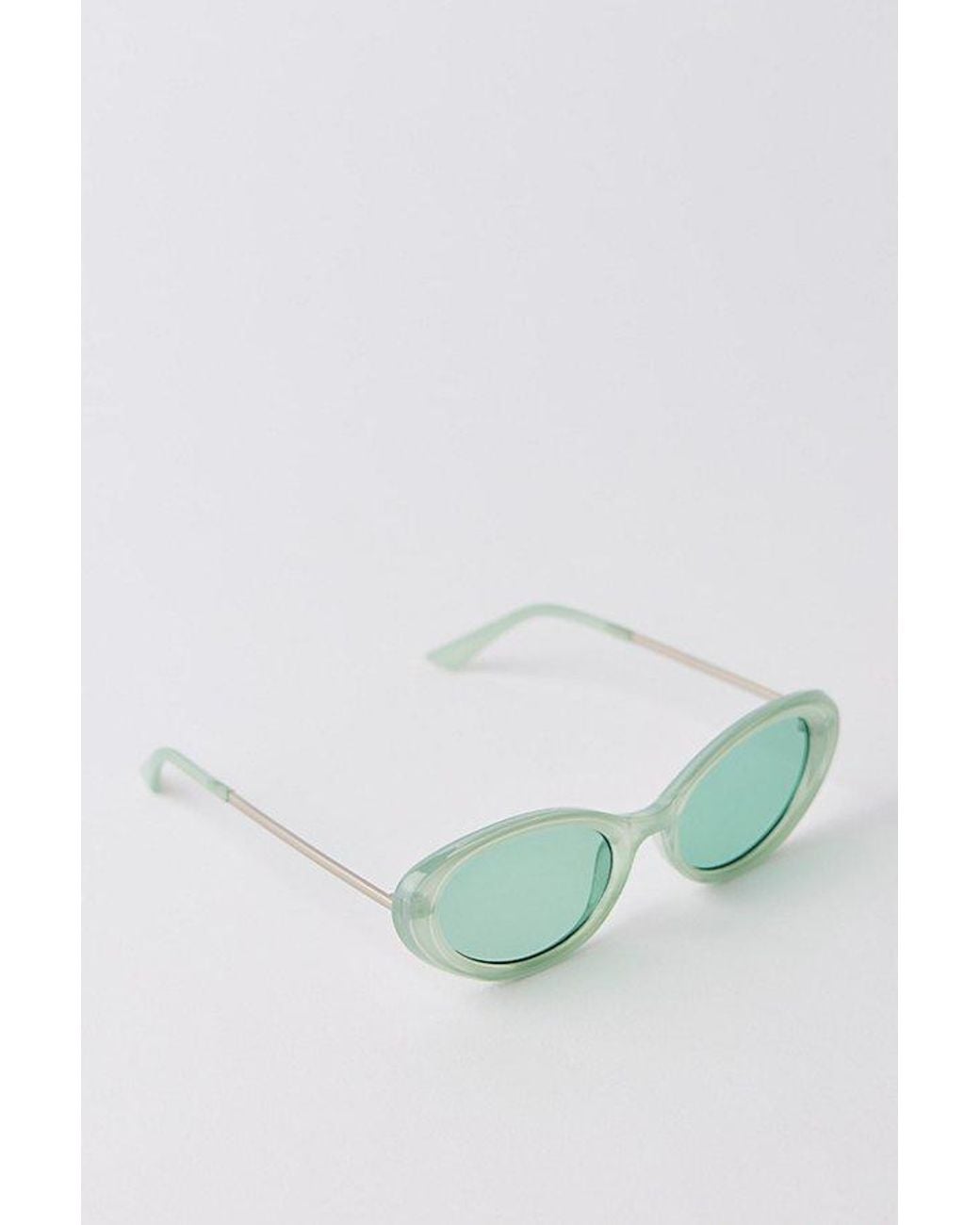 Free People Multicolor Mae Oval Sunglasses