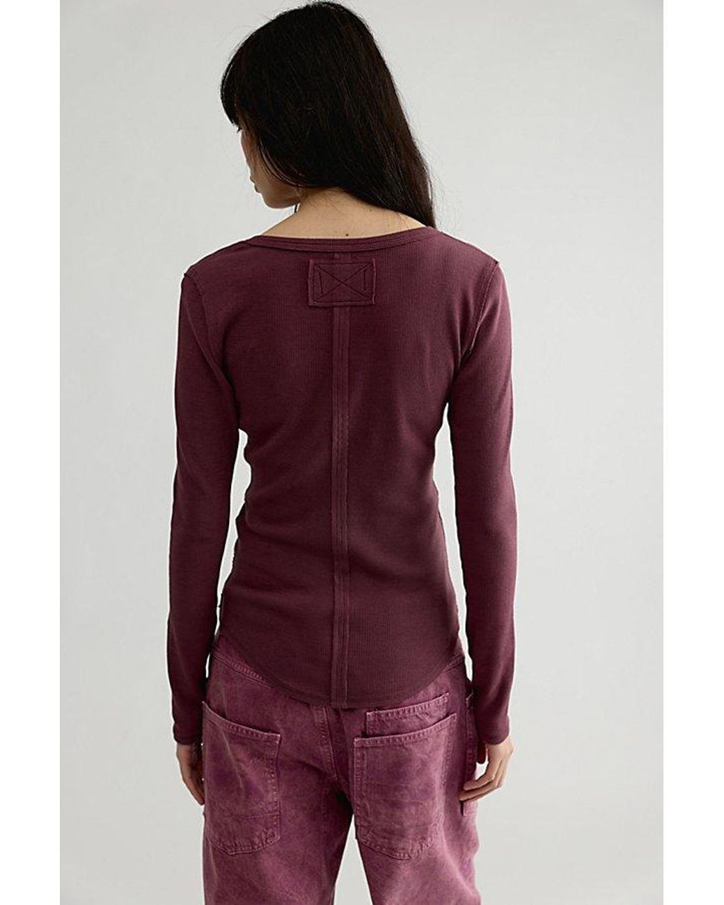 Free People Red Jamie Henley