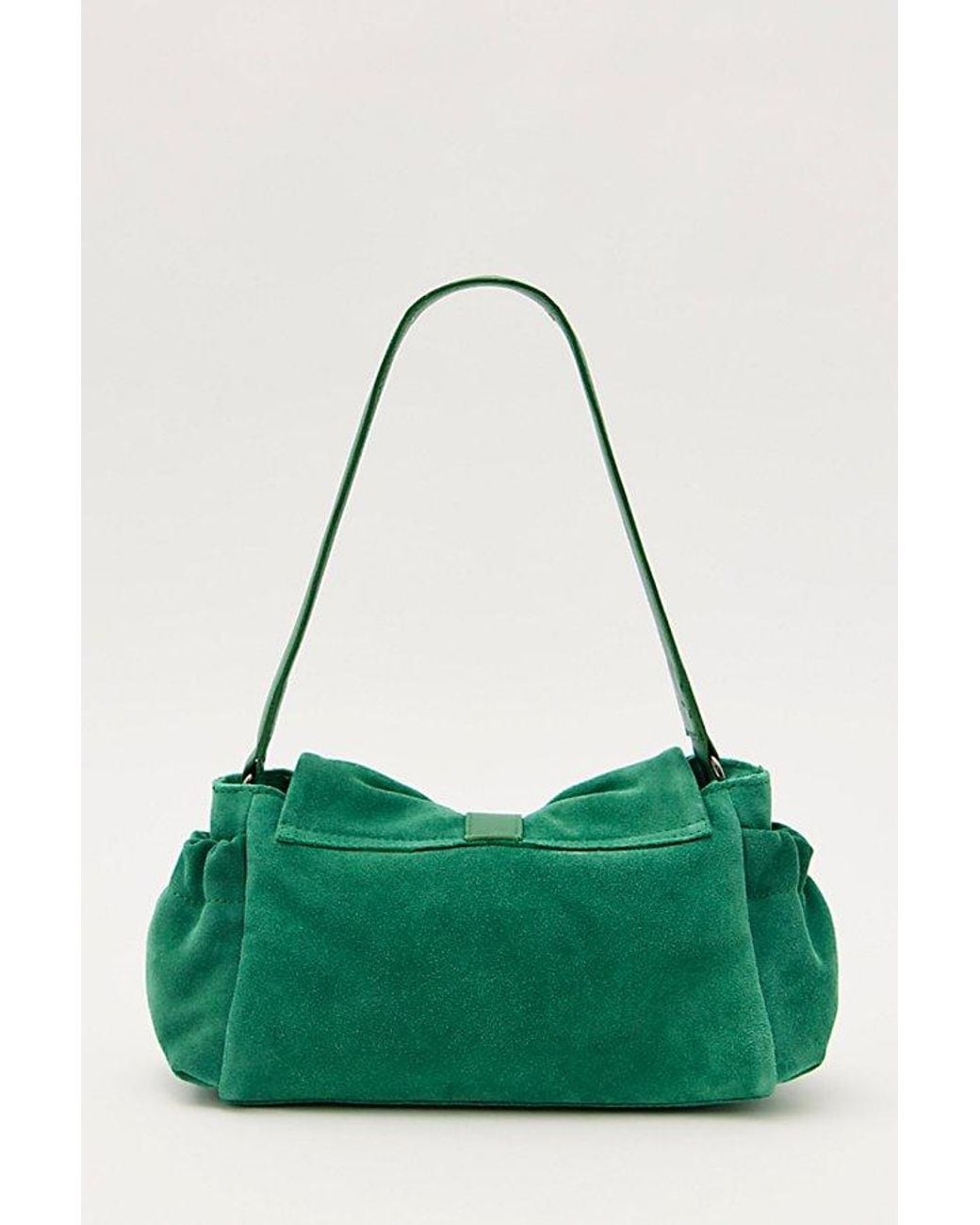 Free People Green Palermo Cinched Bag