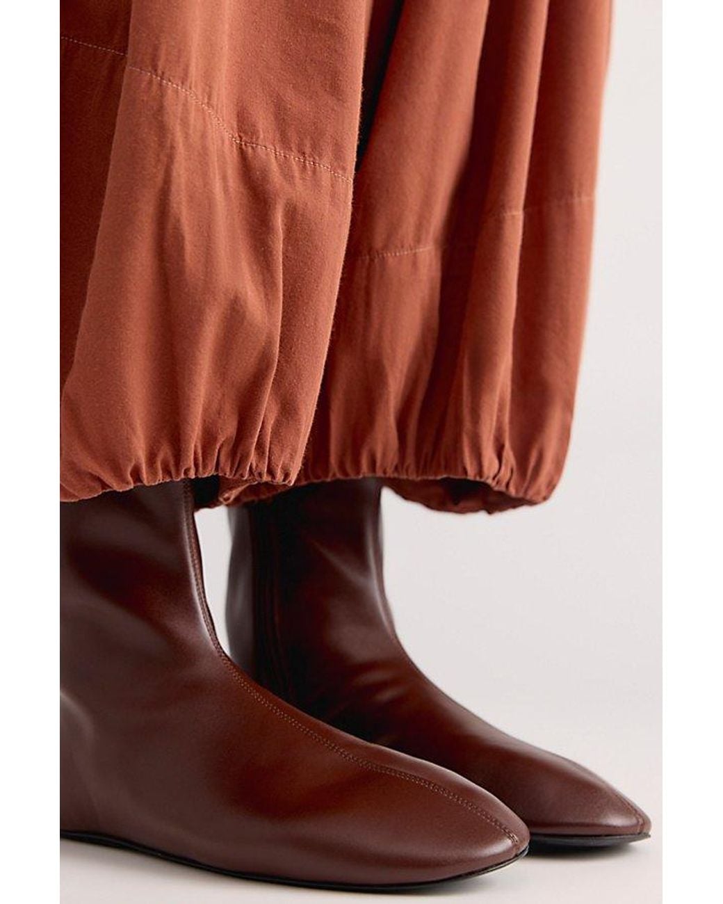 Jeffrey Campbell Brown Lost Sole Ballet Boots Shoe By