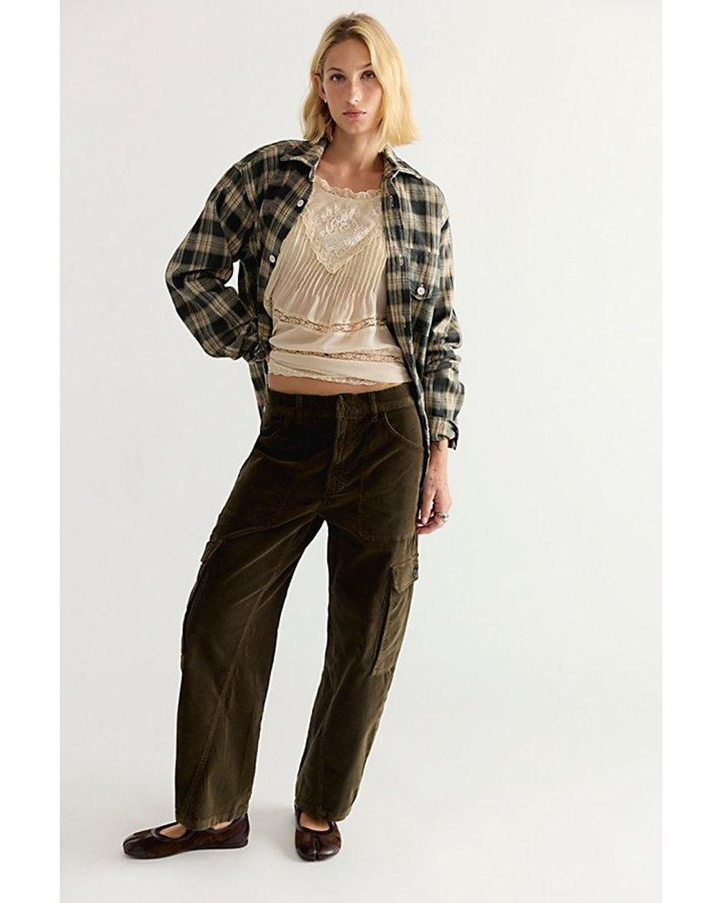 Citizens of Humanity Multicolor Thassos Twisted Seam Cord Utility Pants