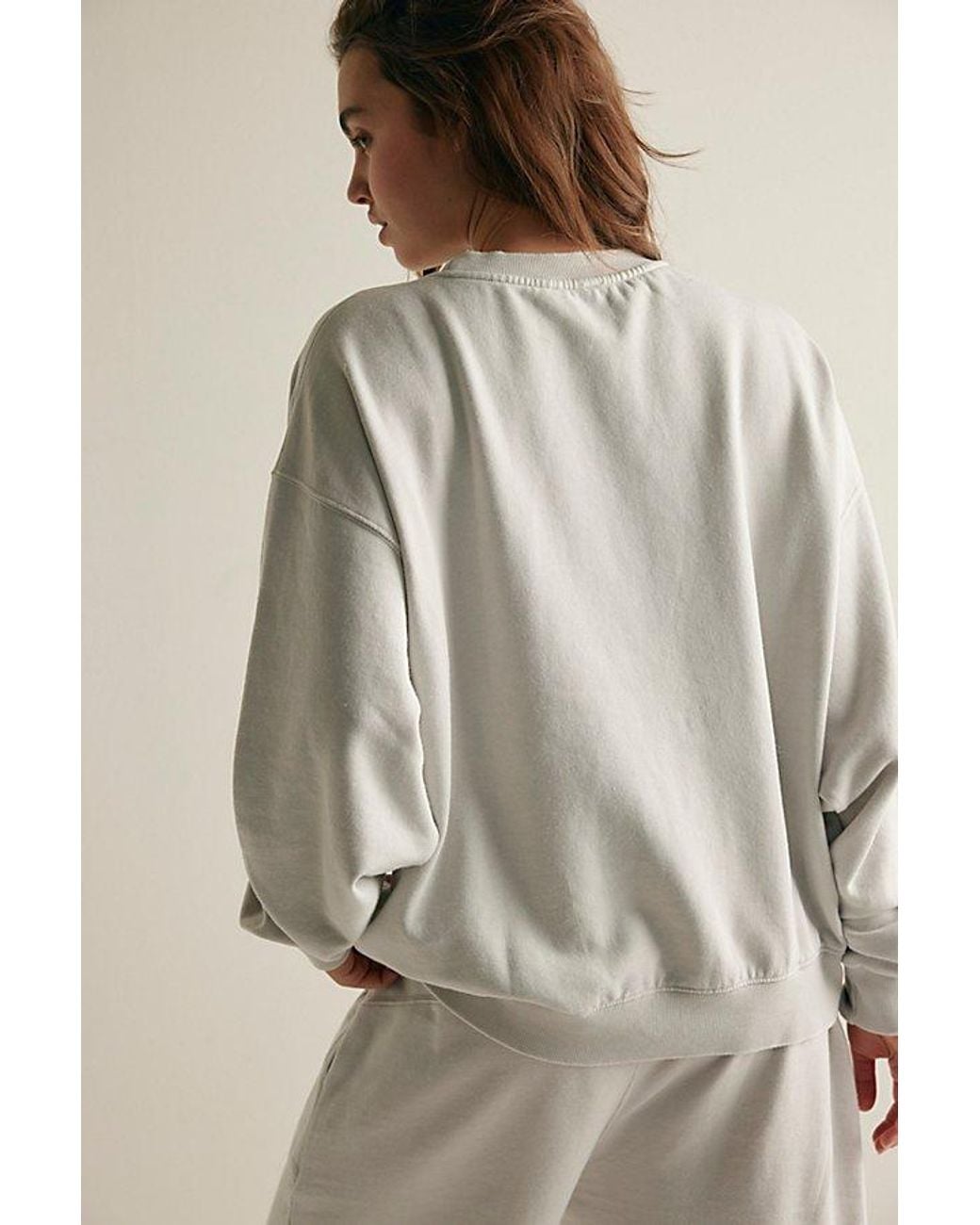 Intimately By Free People Brown Slow It Down Pullover By