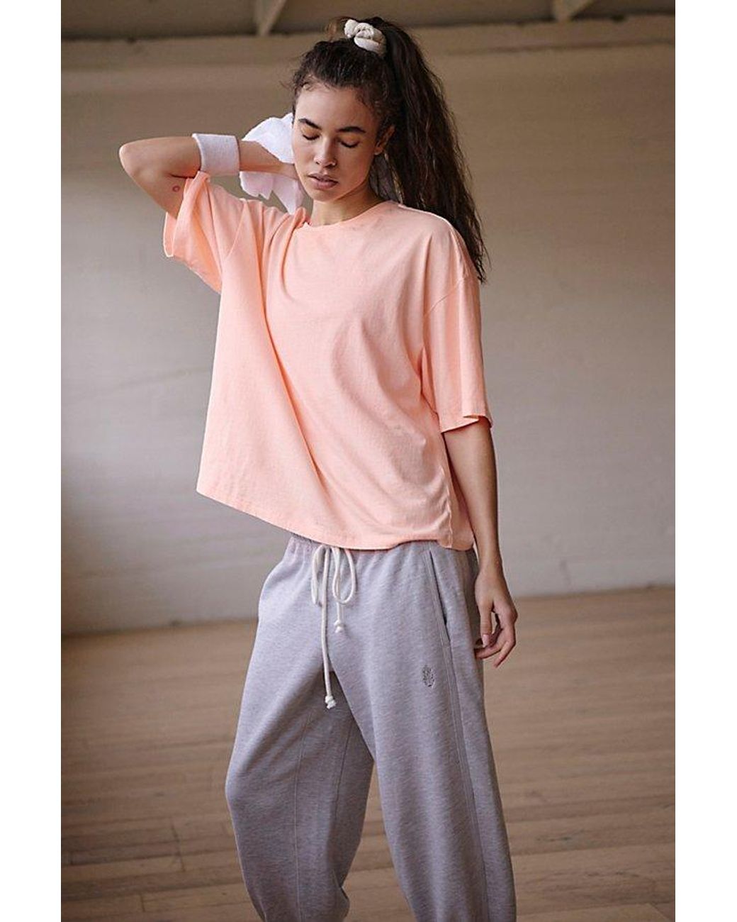 Fp Movement Orange Tackle Tee