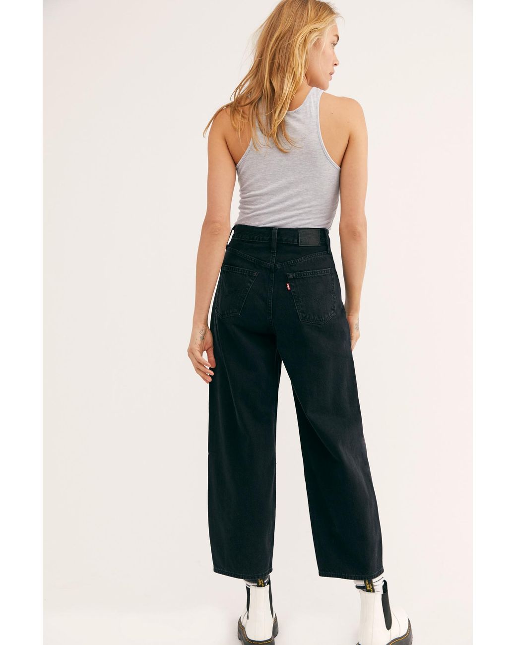 Denim Levi's Balloon Leg Jeans in Black 