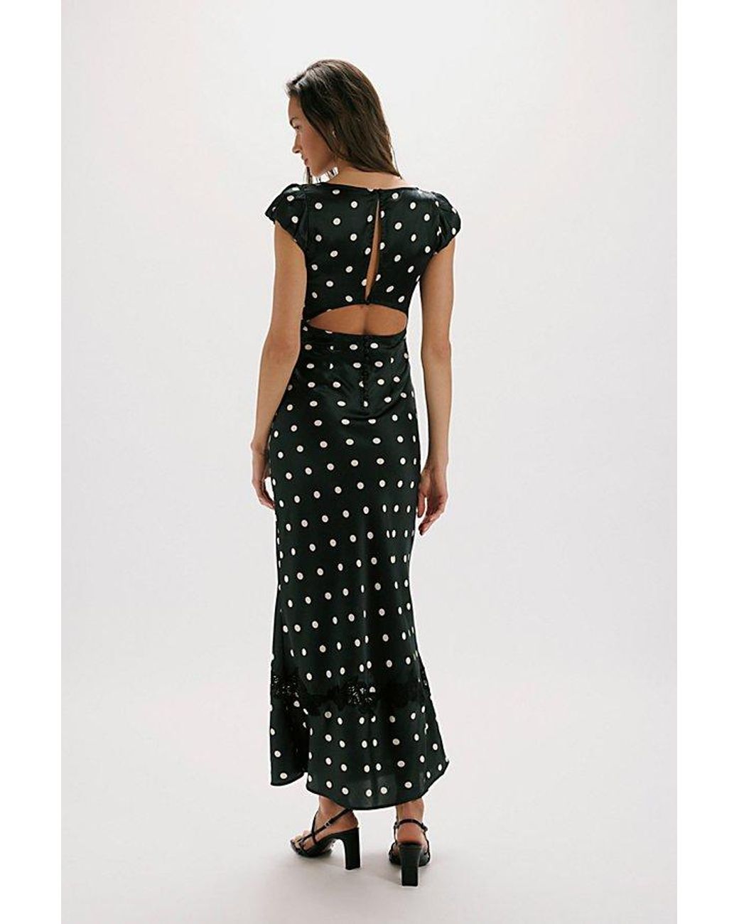 Free People Butterfly Babe Maxi Dress At In Night Sky Combo, Size: Xs in  Black | Lyst