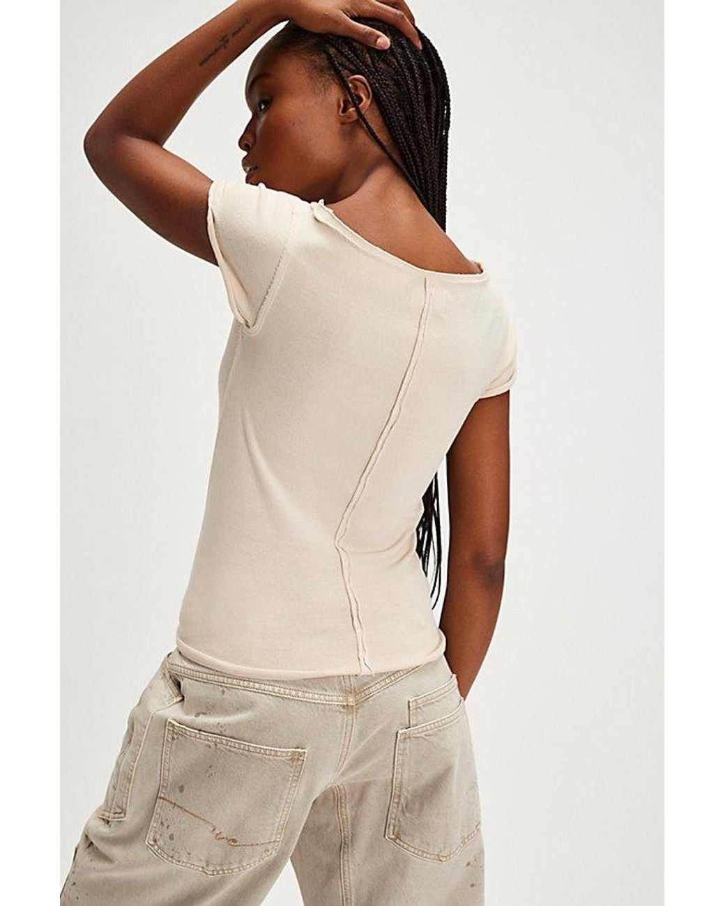 Free People Multicolor Billie Tee