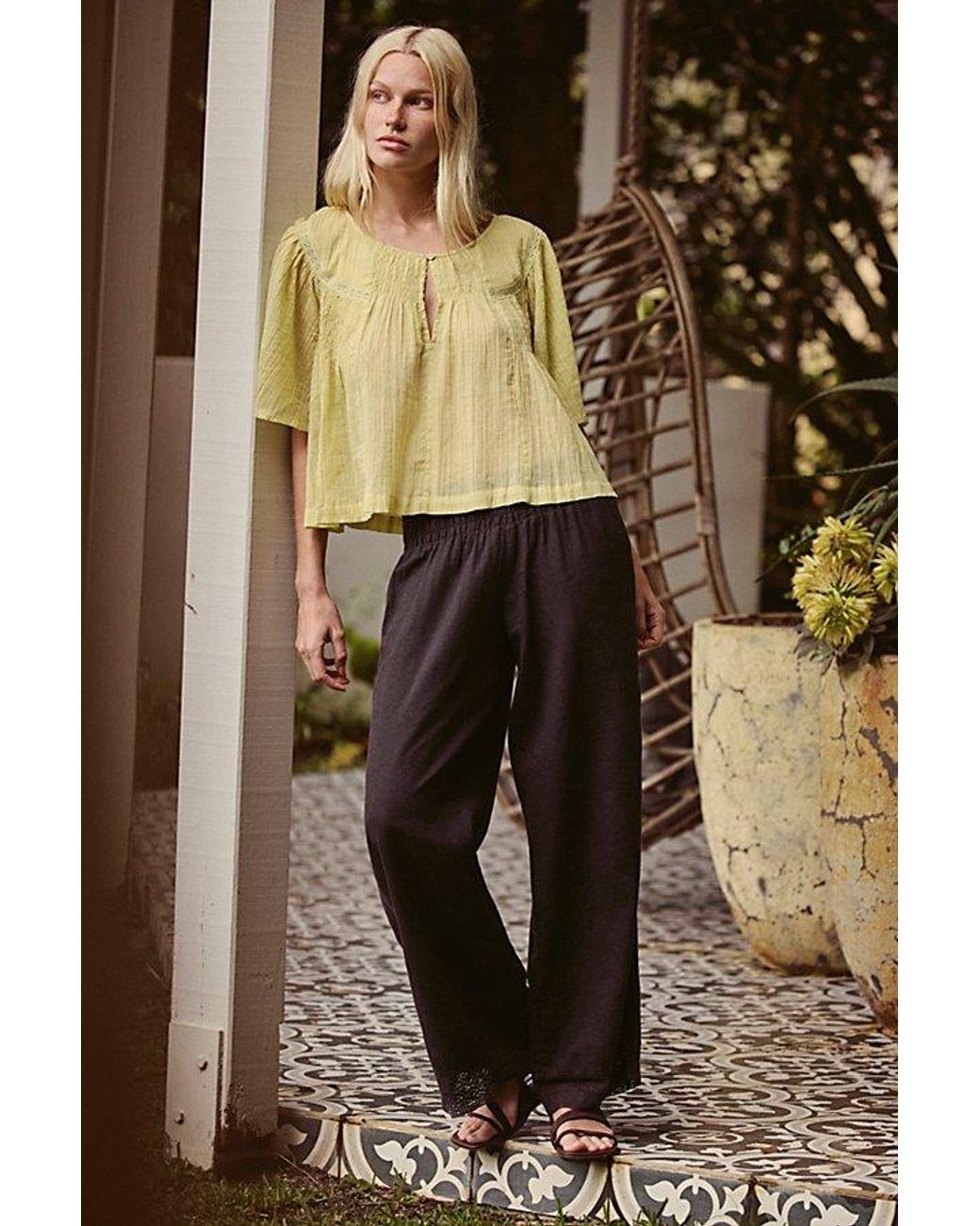 free-est Natural Layla Top By