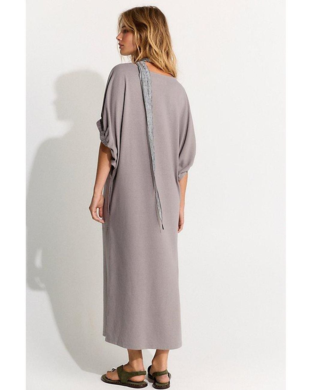 free-est Multicolor Woke Up Like This Midi Dress By