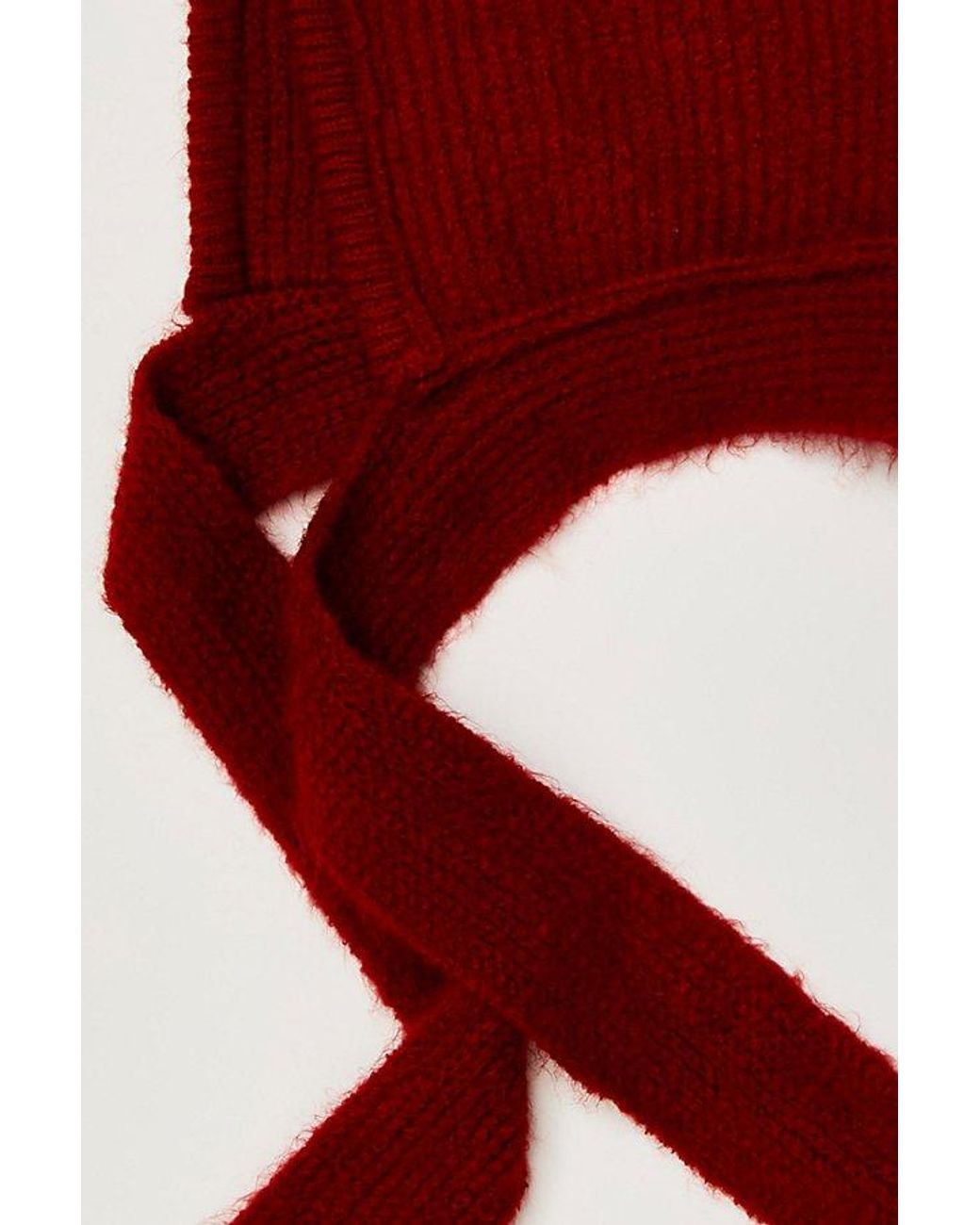 Free People Red Balabonnet