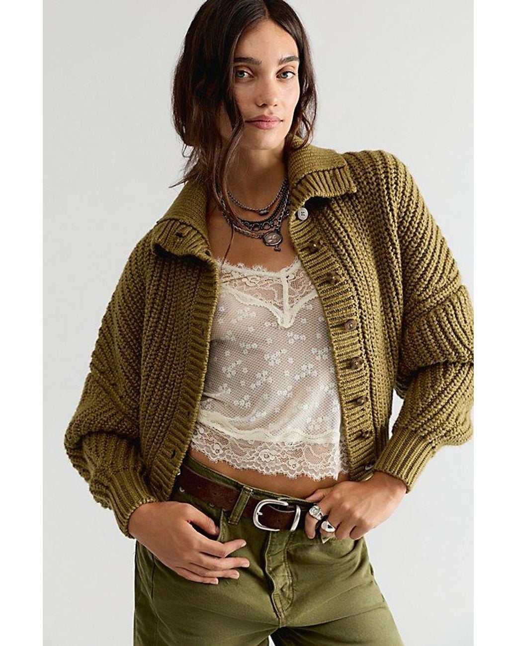 Free People Multicolor Ruby Cotton Cardi