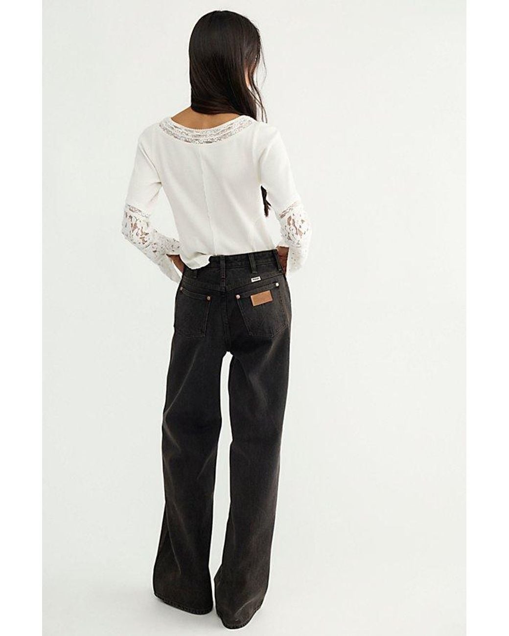 Wrangler White Joey Baggy Jeans