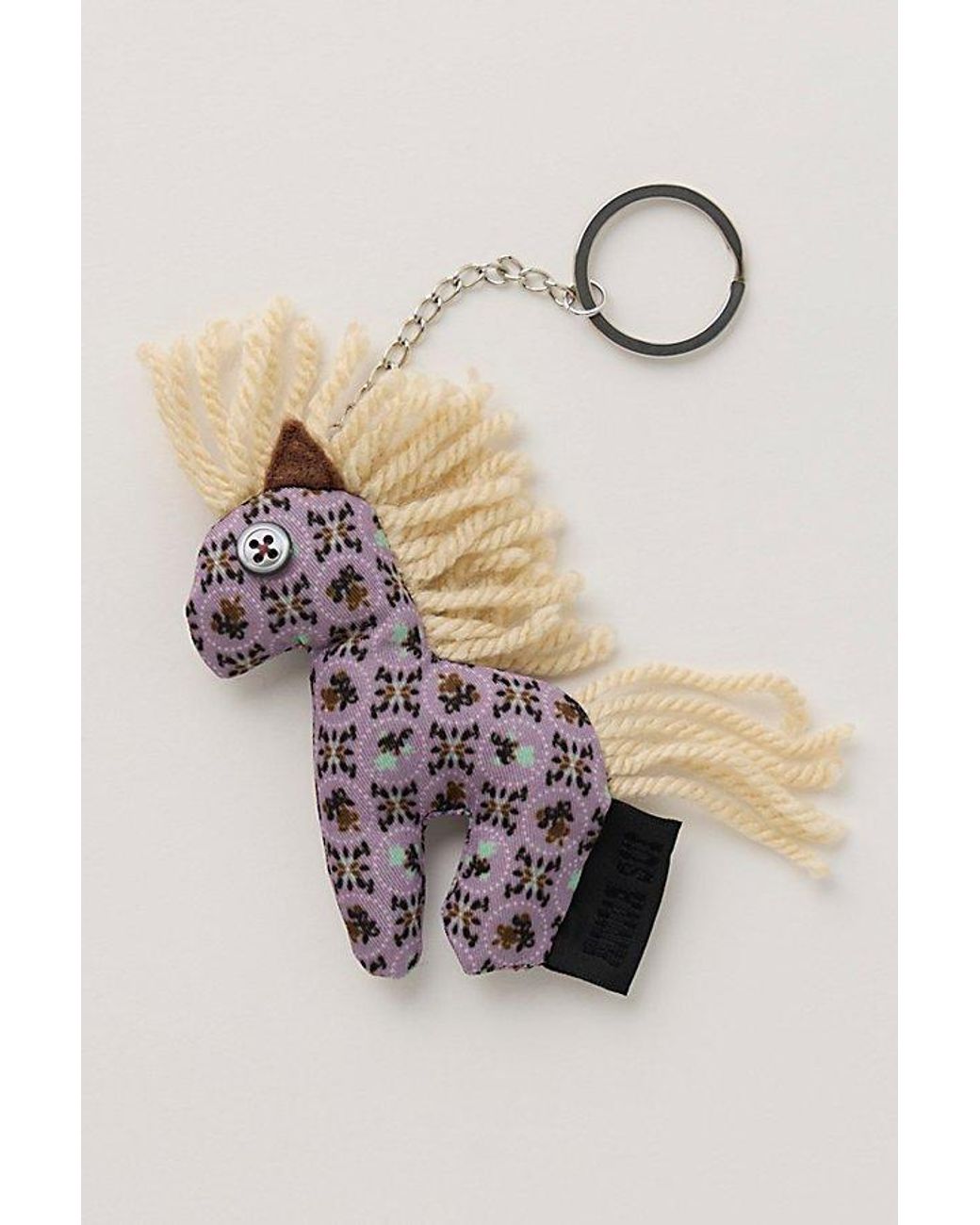 Anna Sui Purple Pony Bag Charm