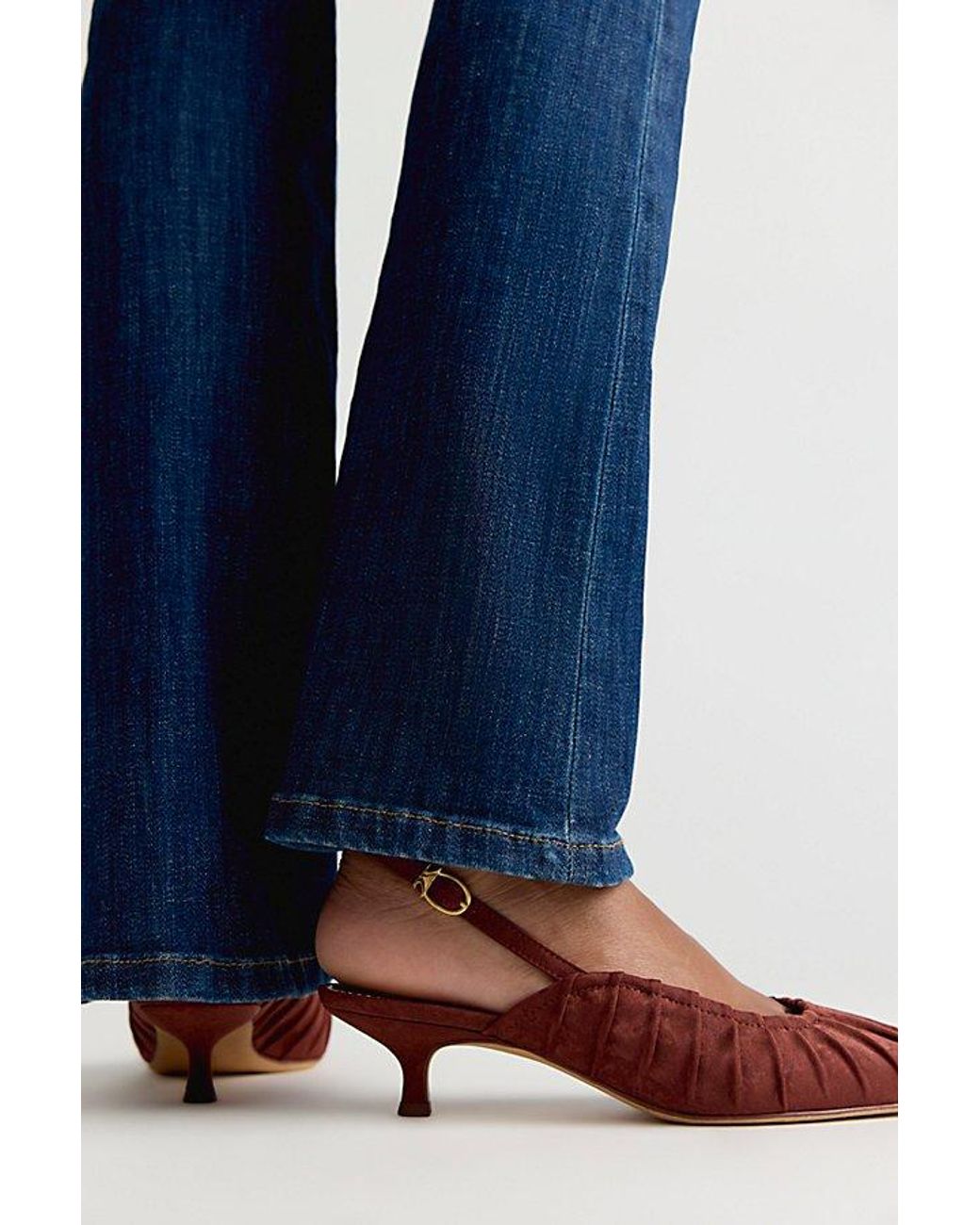 Circus by Sam Edelman Blue Katia Slingback Heels By