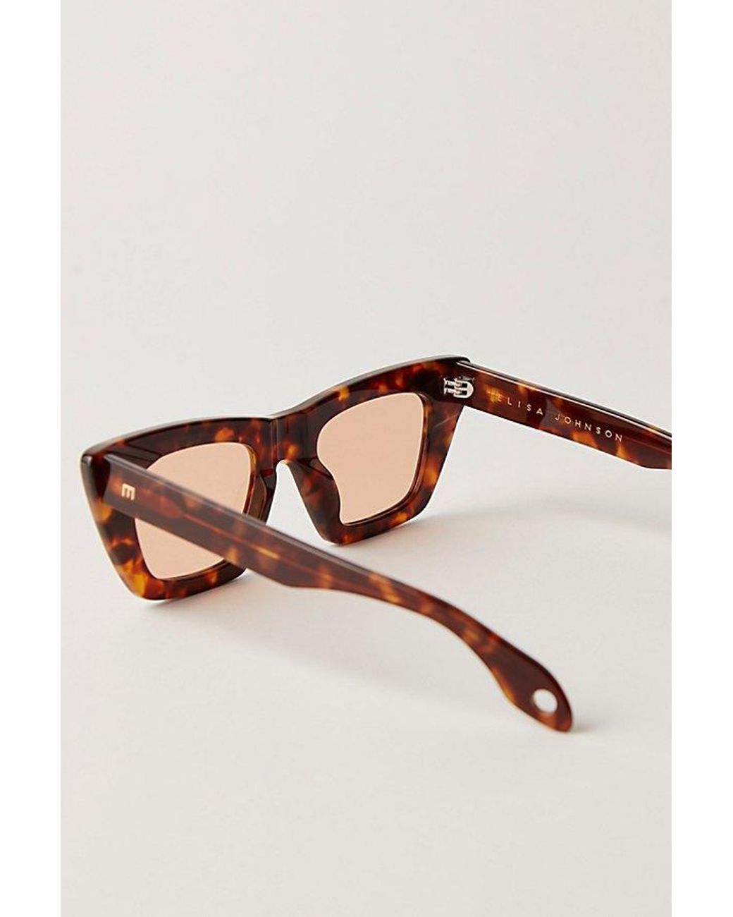Elisa Johnson Black Lori Sunglasses