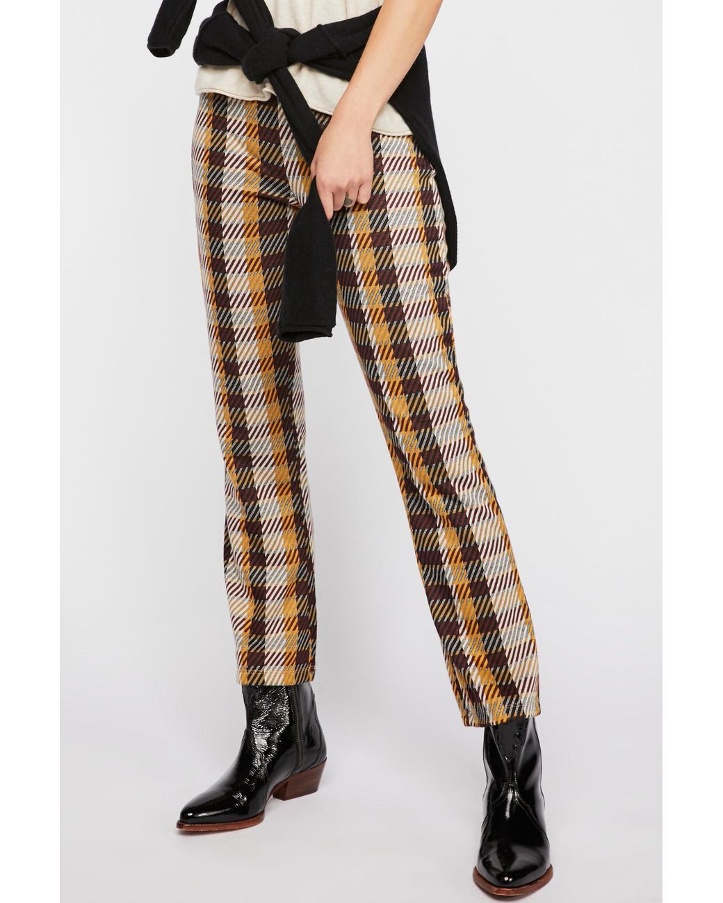 Free people clean crop flare pants deals