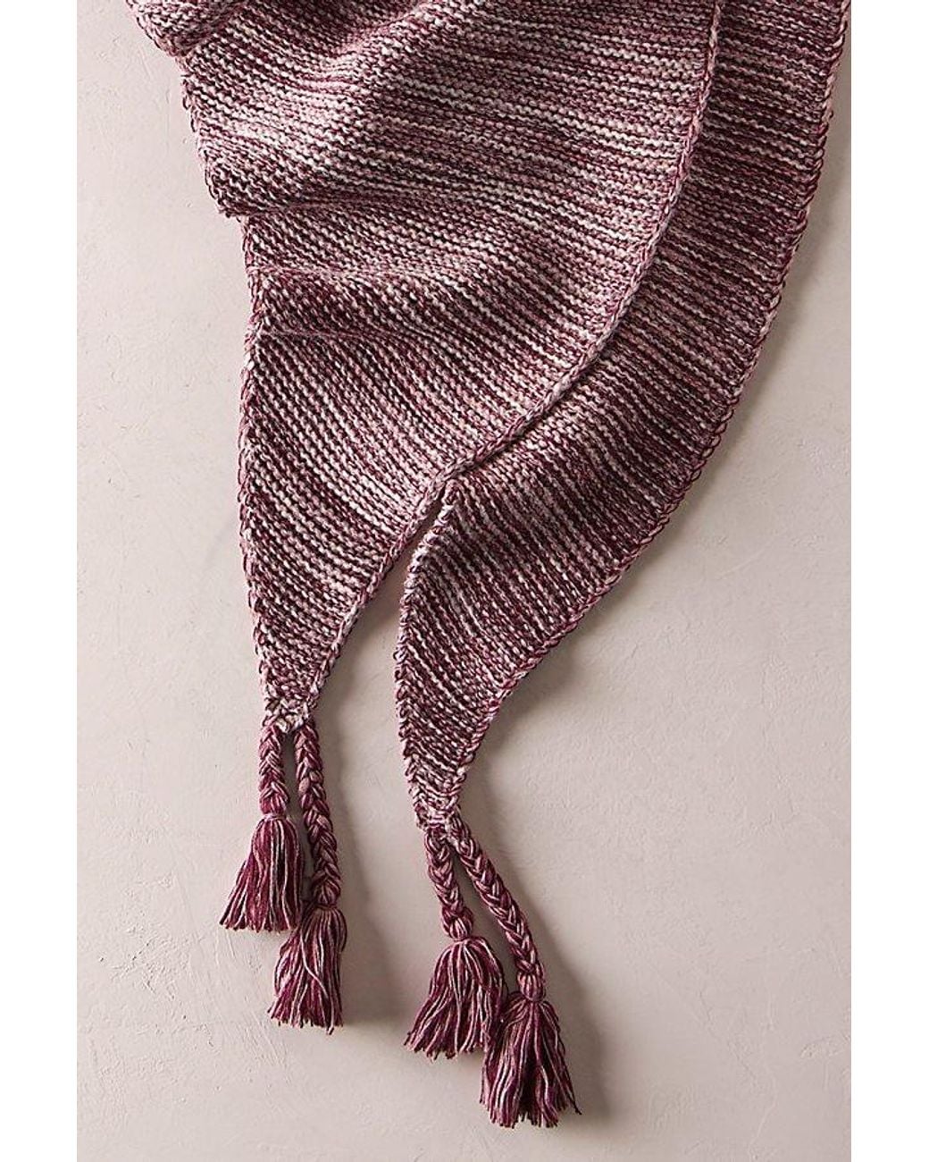 Free People Pink So Marled Shawl