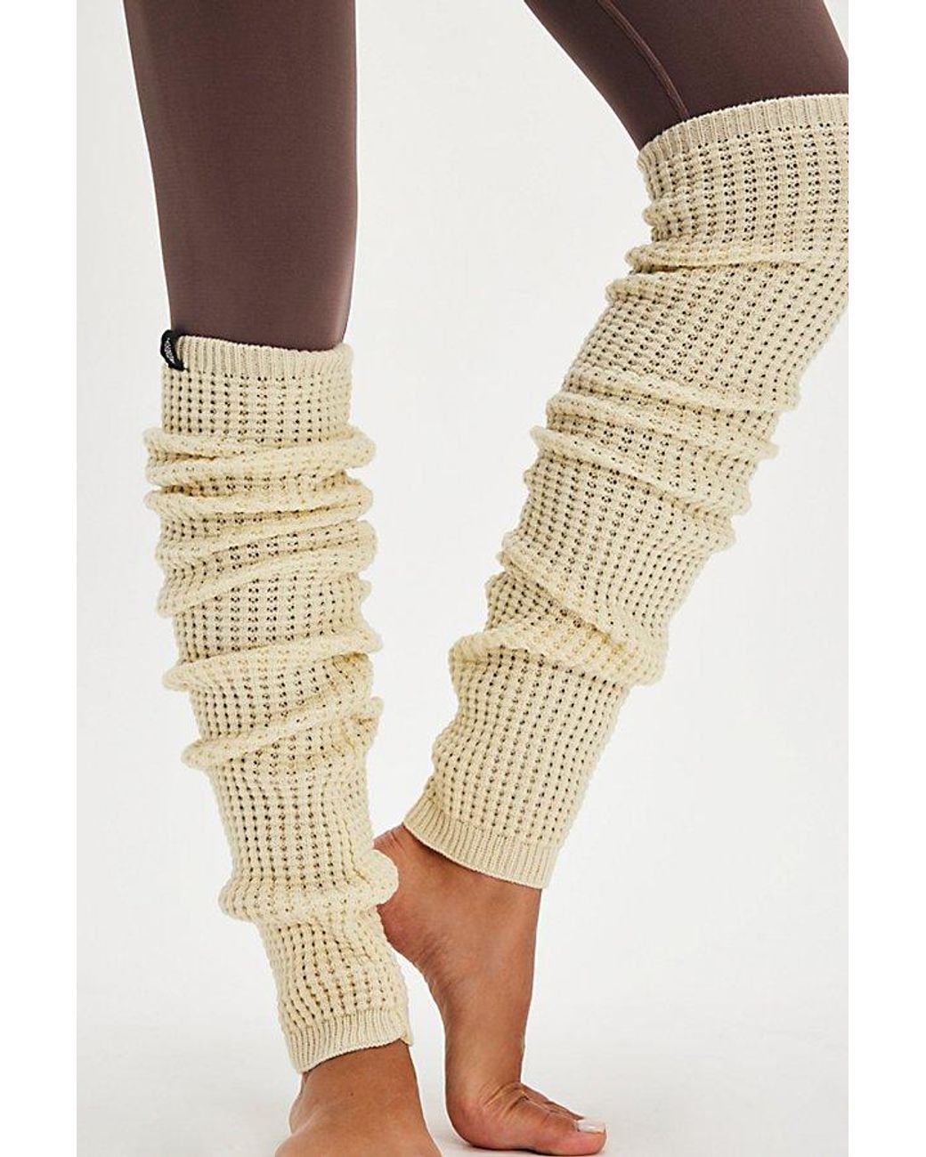 Free People Natural Cool Down Leg Warmers