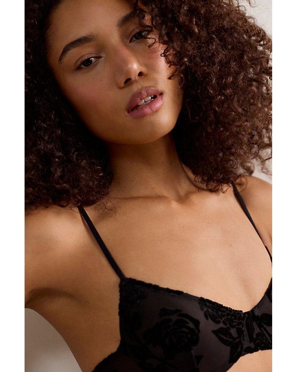 Only Hearts Black Bed Of Roses Underwire Bra