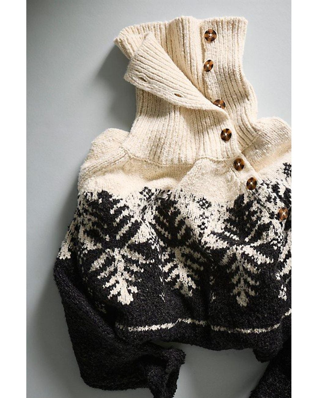 Free People Blue Merry Pullover