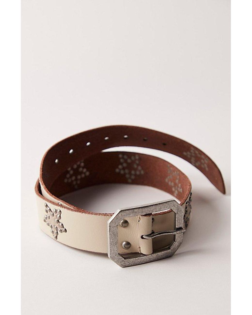 Free People Blue Starcrossed Studded Belt