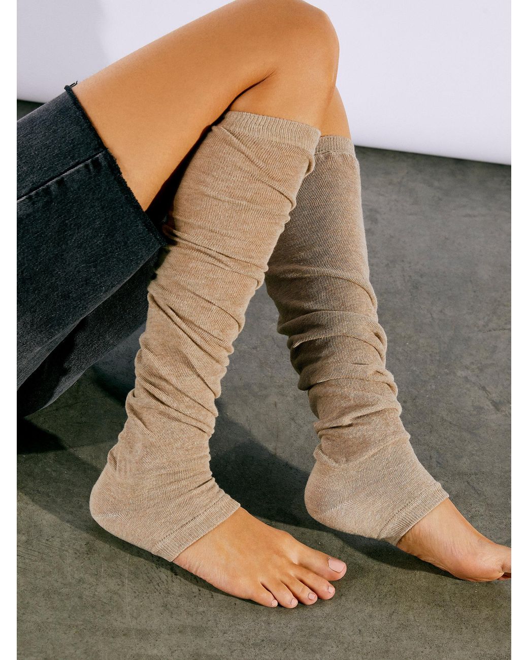 Free People Arebesk Vintage Leg Warmers Lyst