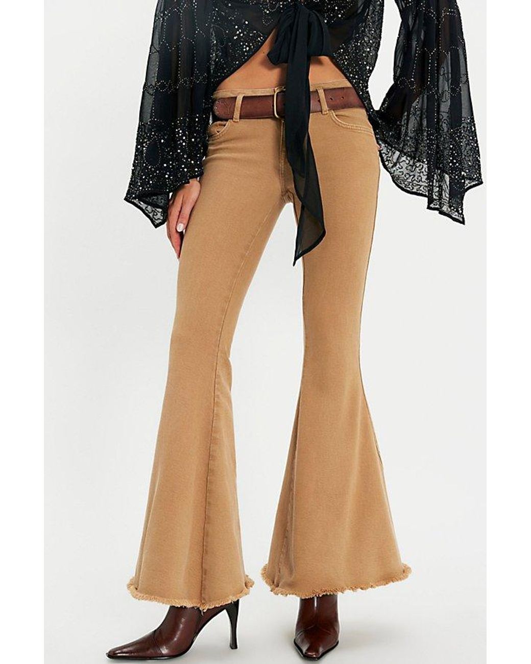 Jeffrey Campbell Brown Sweet Talker Snip Toe Boots