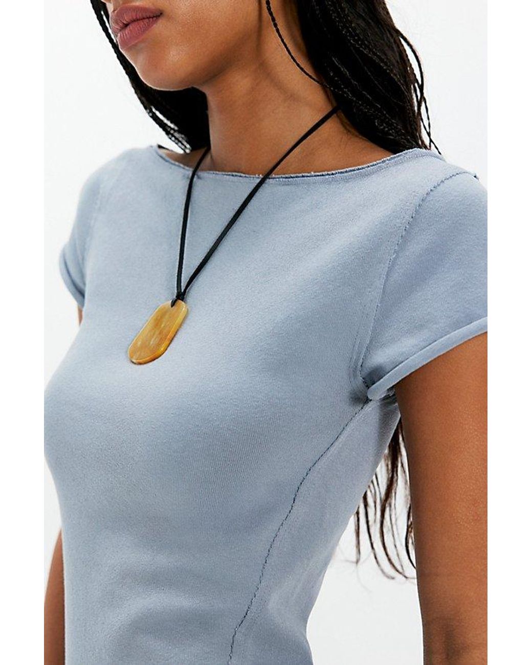 Free People Blue Billie Tee