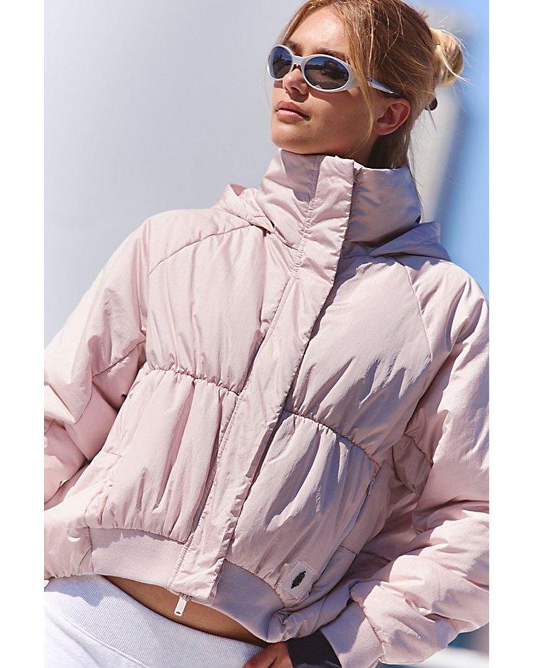 Fp Movement Pink Max Out Puffer Jacket