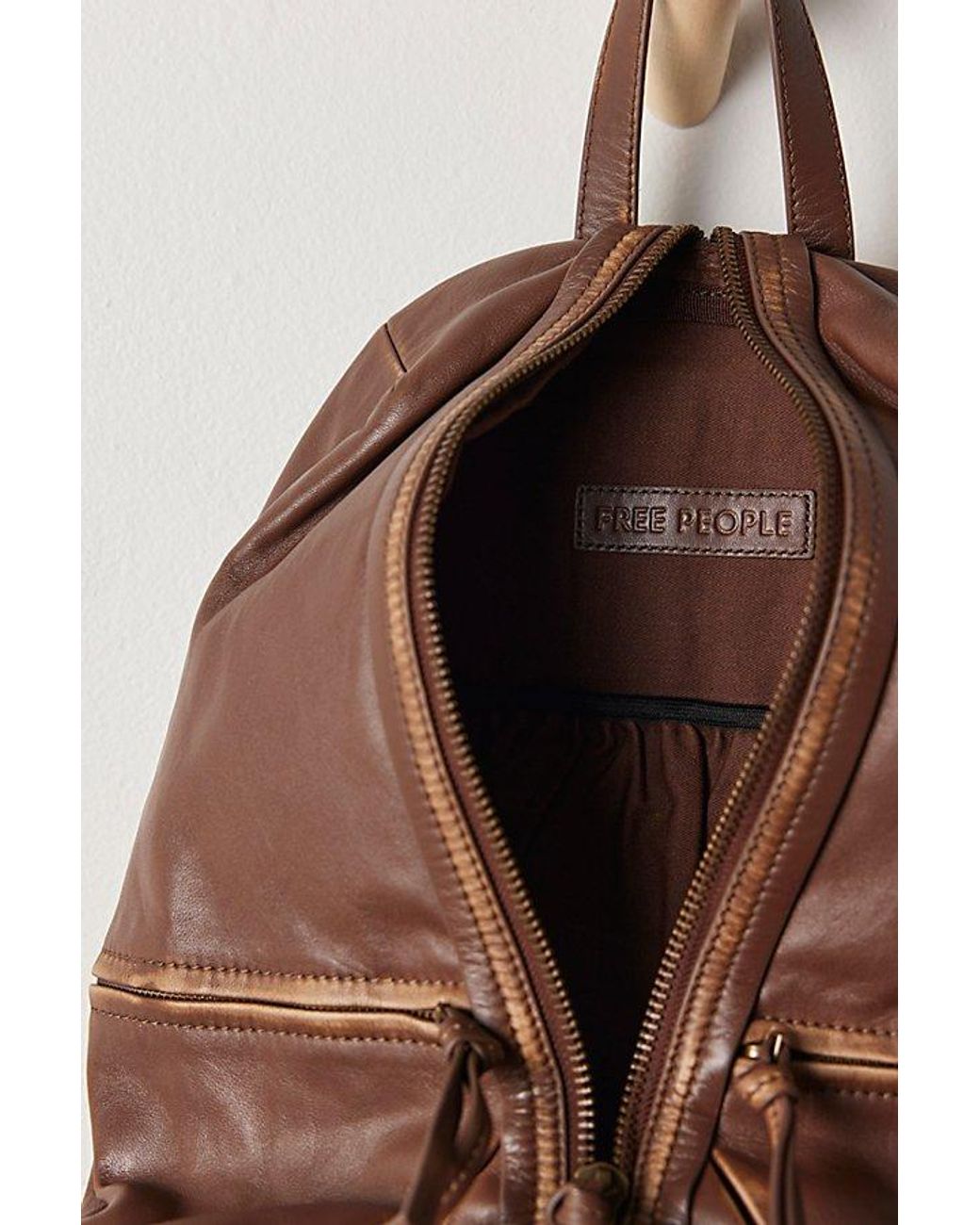 Free People West End Backpack in Brown | Lyst display picture 3
