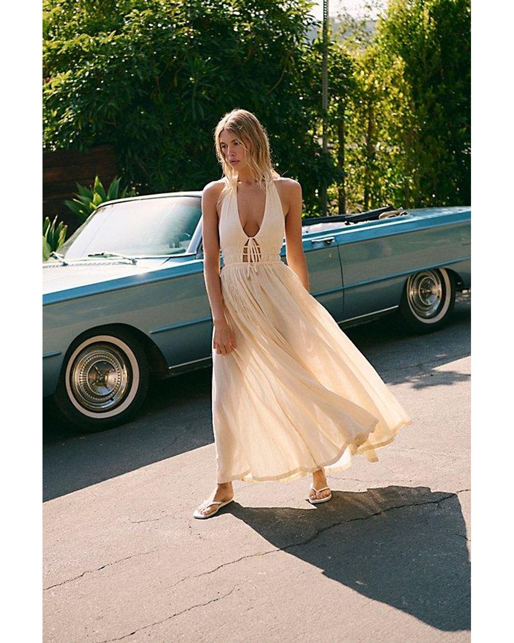 free-est Green Angel Maxi Dress By