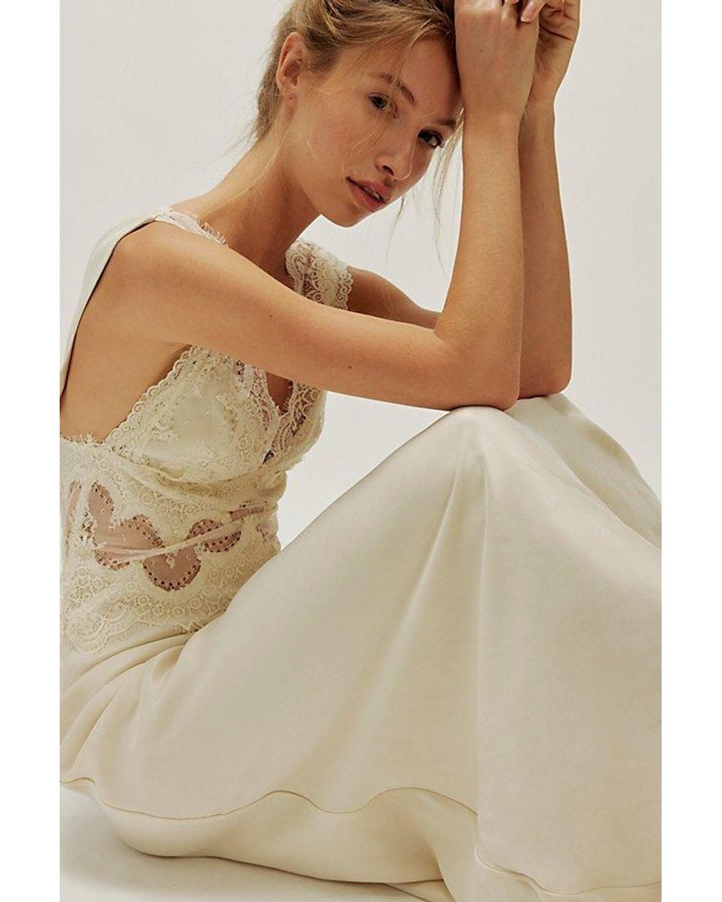 Third Form Natural Visions Lace Maxi Dress