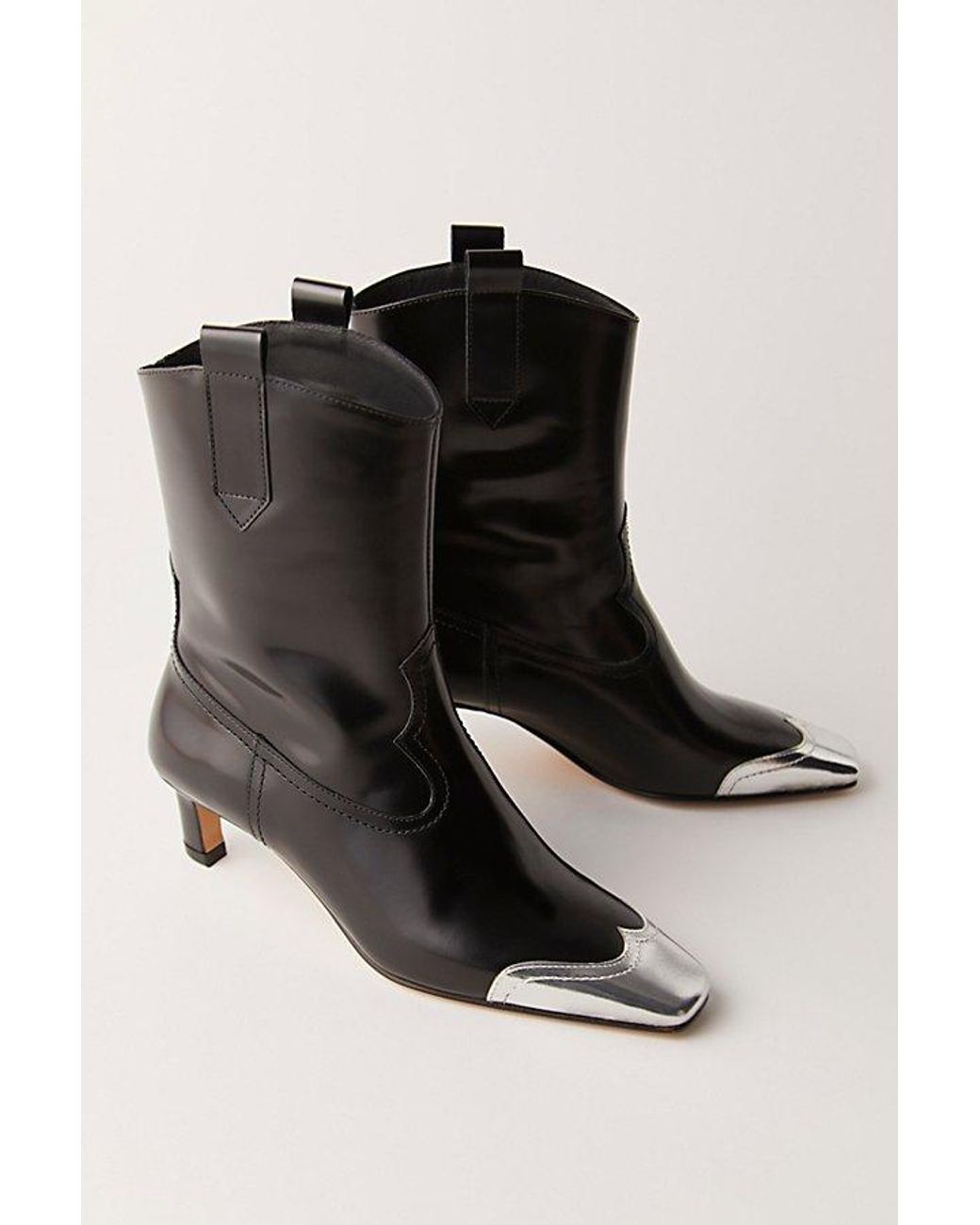 Alohas Hudson Shimmer Boots in Black | Lyst
