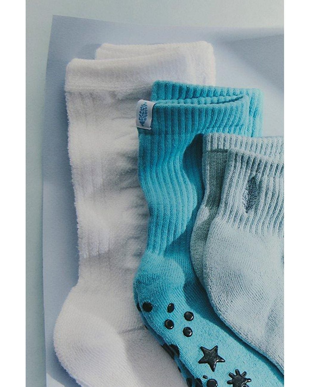 Fp Movement Blue Old Faithful Solid Socks