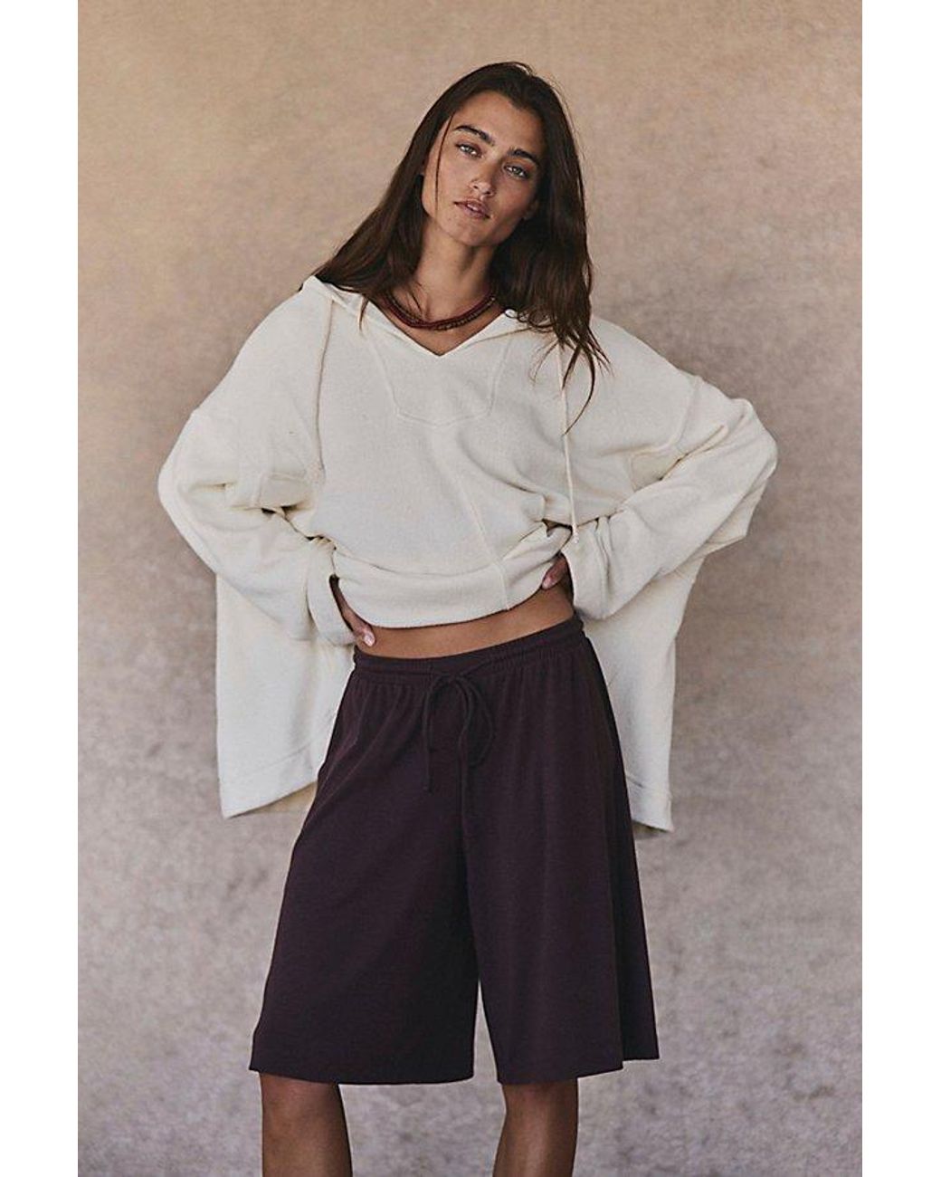 free-est Gray Paloma Pullover By
