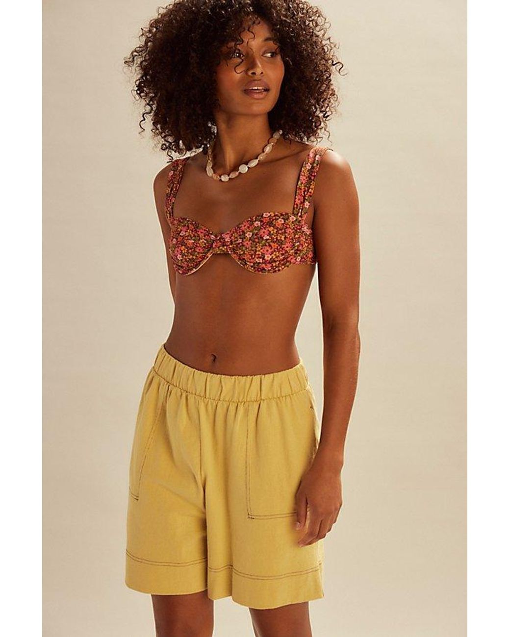 Free People Brown Strada Set