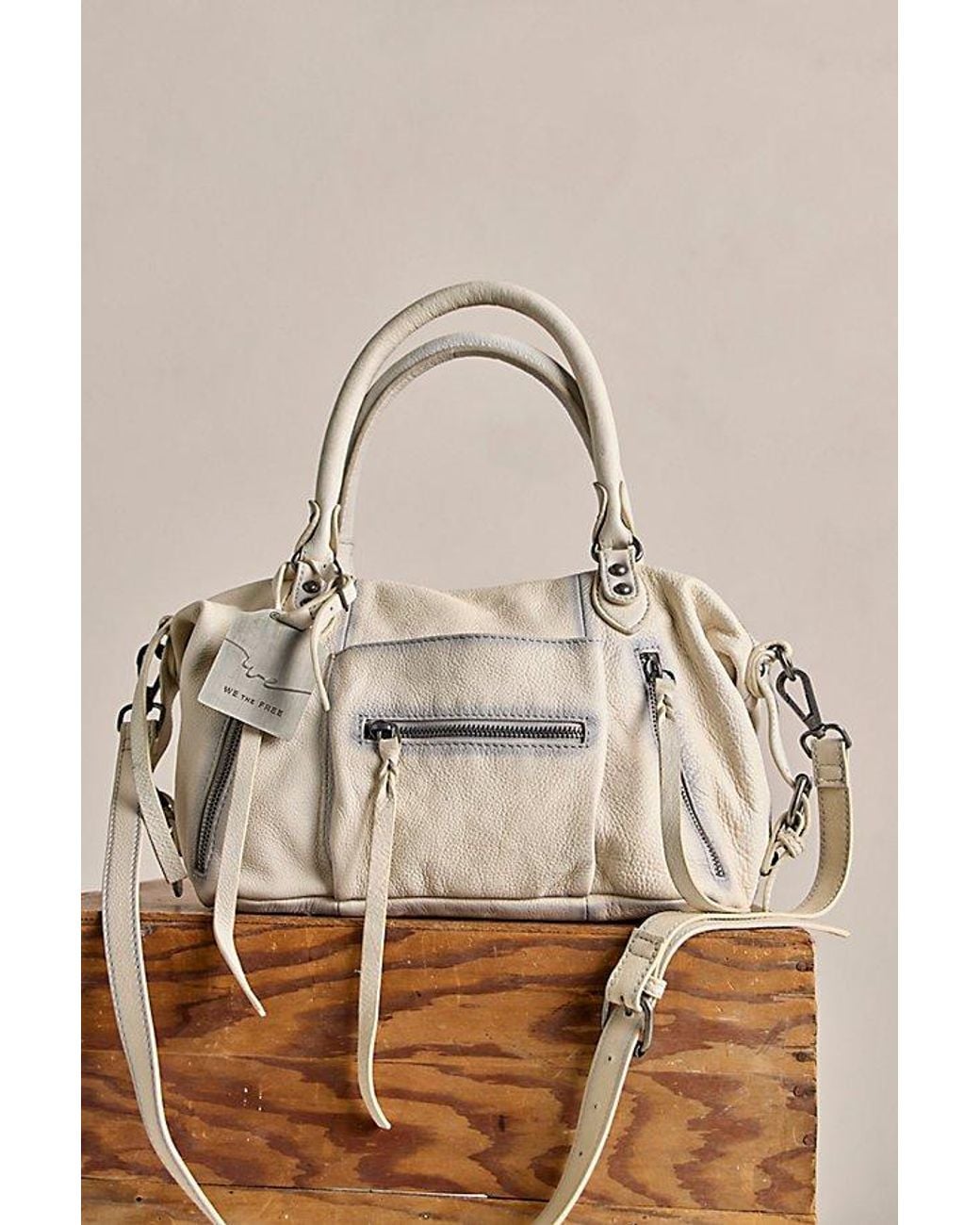 Free People Brown Baby Emerson Tote Bag