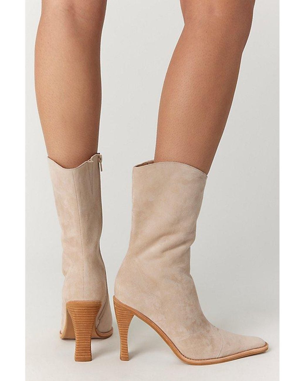 Jeffrey Campbell Blue Sweet Talker Snip Toe Boots
