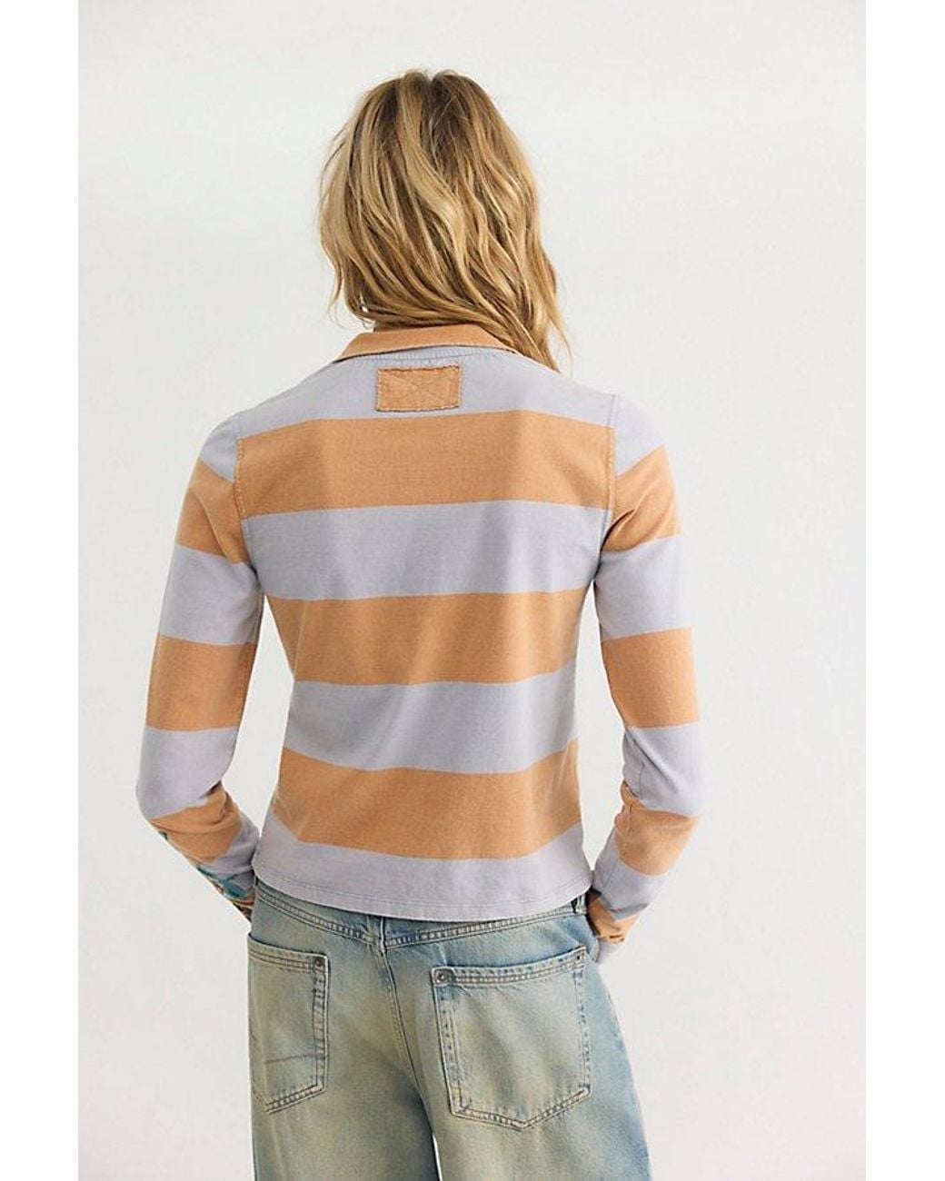 Free People Multicolor Georgie Long Sleeve Tee