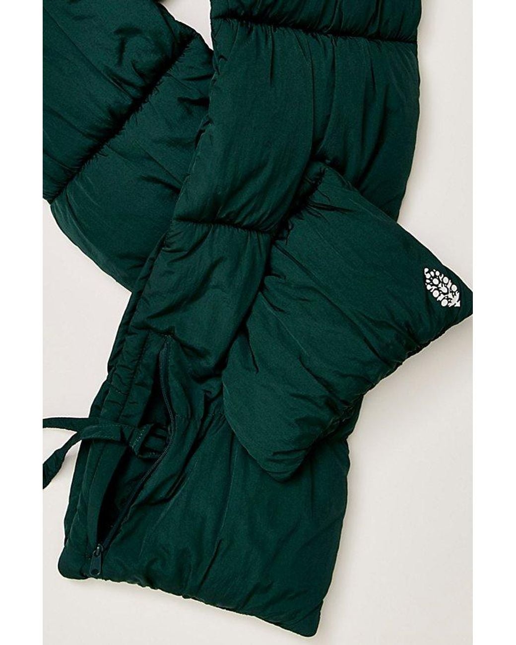 Fp Movement Green Pixie Packable Puffer Scarf