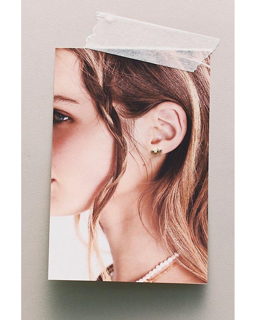 Local Eclectic Pink Constellation Flatback Earrings