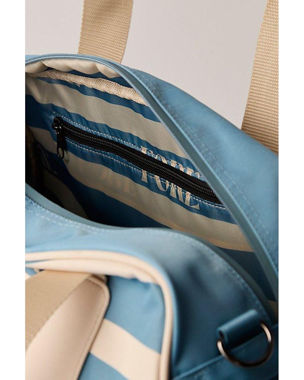 Fore All Blue Boston Bag Retro Duffle