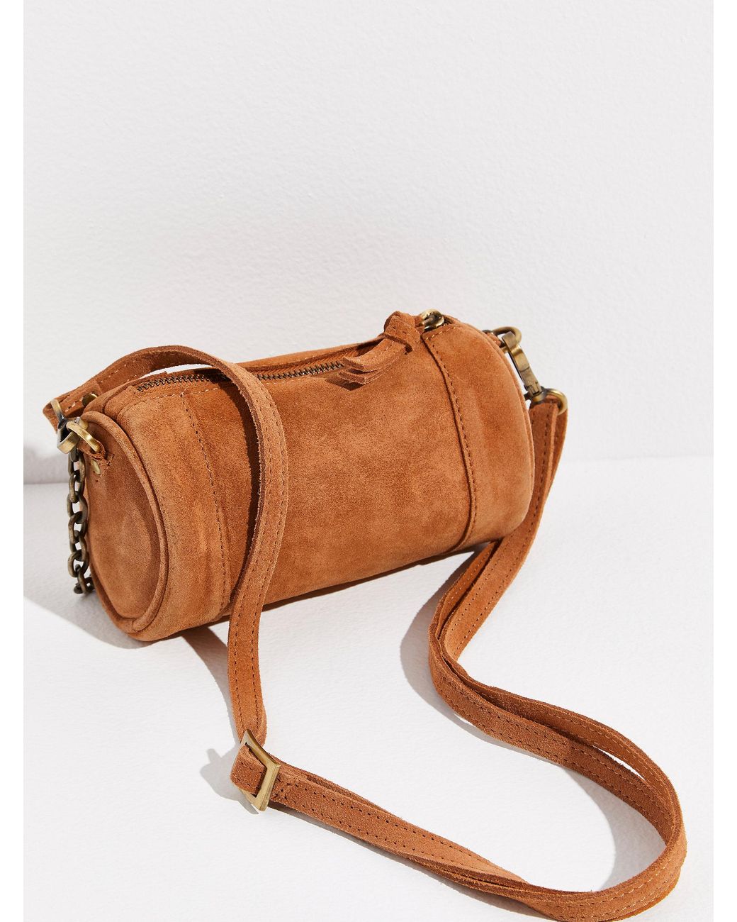 Mini suede online bag